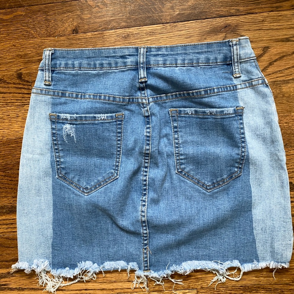 Denim skirt